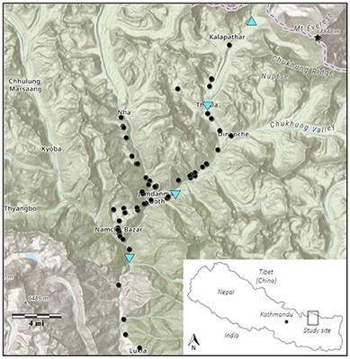 Melting Himalayan Glaciers Threaten Domestic Water Resources in the Mount Everest Region, Nepal